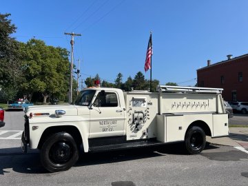 Fire Truck After Converstion to North East Tap Company Beer Truck